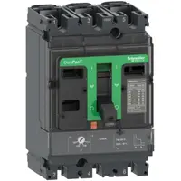 Intreruptor ComPacT NSX100R, 200 kA la 415 VAC, unitate de declansare TMD 80A, 3 poli 3d