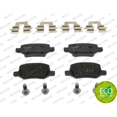 Set placute frana, frana disc FERODO FDB1782