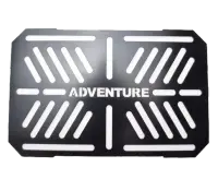 Placa de adaptare universala pentru suport lateral bagaje, Negru
