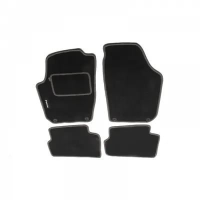 Set 4 covorase auto Skoda Fabia material textil gri inchis MAMMOOTH