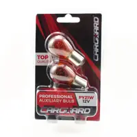 Set doua becuri auto halogen Carguard P21W 12V