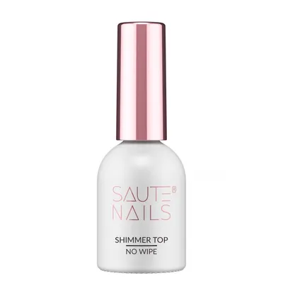 Ojă Semi Saute Nails Shimmer Top No Wipe 8ml