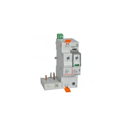 Add-on Descarcator SPD - T2 - Imax 20 kA/pole - 1P+N right