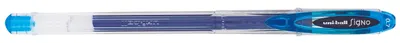 Pix cu gel Uniball Signo – Albastru deschis, 0.7 mm