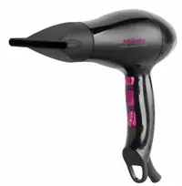 Uscător de păr Hair Majesty - HM 5021, 2000W, 2 viteze, negru/mov