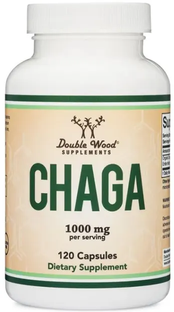 Chaga, 120 capsule, Double Wood