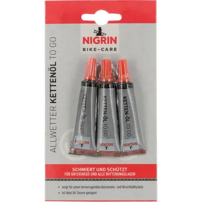 Ulei lant bicicleta All-weather, 3 x 3 ml