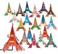 Set creativ - Easy Origami - Rachete