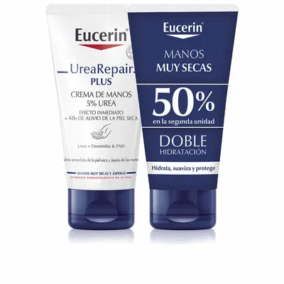 Cremă de mâini, Eucerin, UreaRepair Plus, 2 bucăți