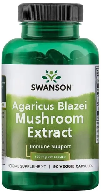 Agaricus Blazei Mushroom Extract, 90 capsule, Swanson