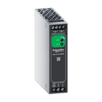 Sursa de alimentare monofazata, Intrare 100...240V c.a, iesire 12V c.c, 75W, sina DIN, IP20