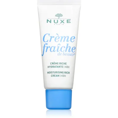 Nuxe Crème Fraîche de Beauté Moisturizing Rich Cream produs hrănitor pentru ten uscat sensibil si foarte uscat 30 ml