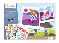 Joc educativ cu autocolante
