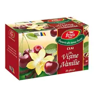 Ceai visine si vanilie, 20 plicuri, Fares