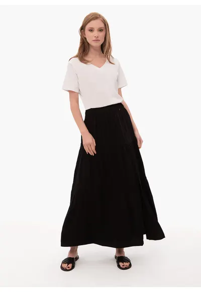 Fusta G-Flavia negru - Negru