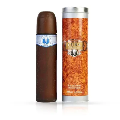 Apa de toaleta CUBA - pentru barbati - Blue - 100 ml