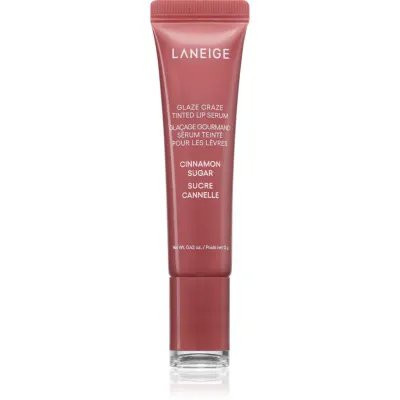 LANEIGE Glaze Craze Tinted Lip Serum balsam de buze colorat culoare Cinnamon Sugar 12 g