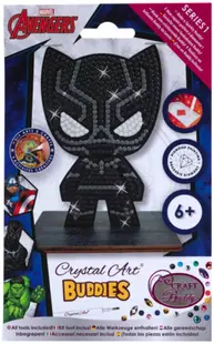 Figurină cu diamant Craft Buddy - Pantera Neagră
