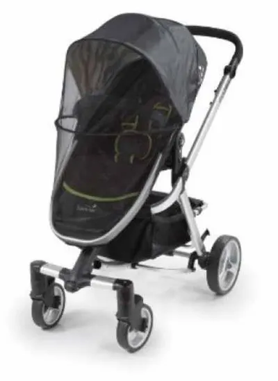 Plasă de țânțari pentru cărucior BabyDan - Black