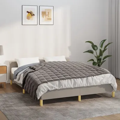 Gossi patura grea, gri, 122x183 cm, 5 kg, material textil
