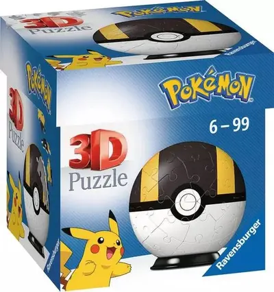 3D Puzzle Ravensburger din 54 de piese - Pokemon: Ultra Ball