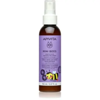 Apivita Mini Bees Gentle Kids Detangling Spray Blueberry&Honey spray pentru par usor de pieptanat