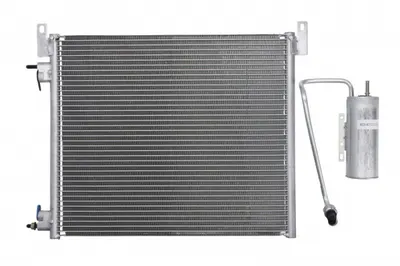 Condensator climatizare (cu uscator) potrivit CADILLAC BLS; OPEL SIGNUM, VECTRA C, VECTRA C GTS; SAAB 9-3, 9-3X 1.9D 2.8 3.0D 02.03