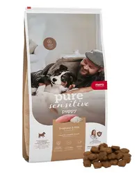 Hrană căței sensibili MERA Pure Sensitive Puppy 4 kg curcan &amp; orez