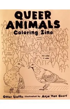 Queer Animals Coloring Zine