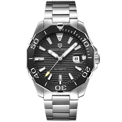 Ceas bărbătesc mecanic PAGANI DESIGN 1617 - sport militar, inox, rezistent la apă, design premium
