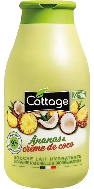 Cottage Cremă de duș Pineapple & Coconut cream, 250 ml