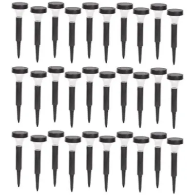 Set 30 lampi solare pentru gradina, IP 44, H 30 cm