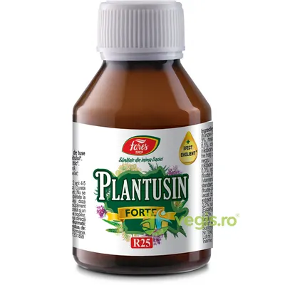 Sirop Plantusin Forte (R25) 100ml Fares