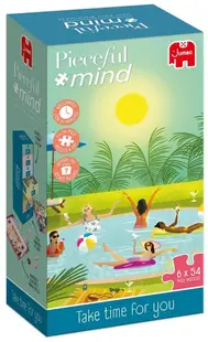 Puzzle mini Jumbo din 6 x 54 piese - Ia-ți timp pentru tine
