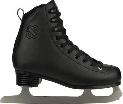 Patine patinaj artistic Nijdam Classic Deluxe Lutzy Loop, negru, 41