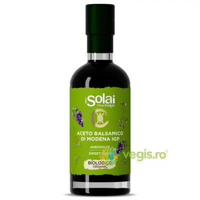 Otet Balsamic Autentic de Modena Densitate ≈ 1.13 Ecologic/Bio 250ml