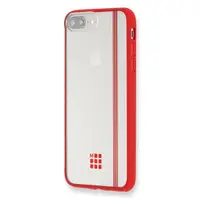 Carcasa rosie Hard Case Iphone 7 Plus Transparent Elastic