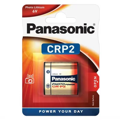 Baterie litiu 6V CRP2 CR-P2 1400mAh, Panasonic