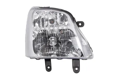 Far Dreapta (H4, electric, fara motoras, culoare insert: argintiu, culoare semnalizator: transparent) potrivit ISUZU D-MAX I