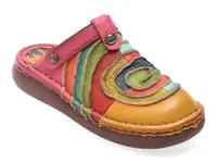 Papuci GRYXX multicolor, Y3758, din piele naturala
