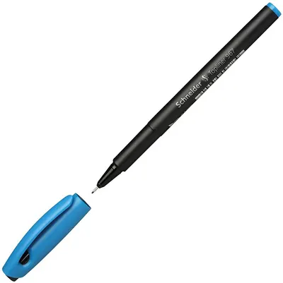 Copiator subțire Schneider Topliner 967 - 0,4 mm, albastru deschis