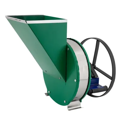 Razatoare fructe manuala, fulie atasare motor, Partial Inox Vinita, 200 kg/h