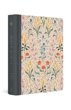 ESV Single Column Journaling Bible, Artist Series (Cloth Over Board, Lulie Wallace, in Bloom)
