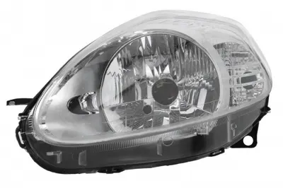 Far fata Stanga (H4, electric, cu motor, culoare insert: cromat) potrivit ABARTH GRANDE PUNTO, PUNTO; FIAT GRANDE PUNTO, PUNTO HATCHBACK