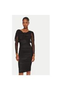 Rochie dama - 304725142 - Poliester - Negru