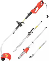 Trimmer multifuncțional 3 în 1, mașină de tuns și mașină de tuns gard viu Hecht - 690, 900 W