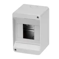 Enclosure Pre-Arranged Fpr Terminal Block - With Door - Walls With Perforation Center - 4 Module - Ip40