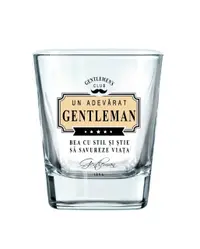Pahar whisky „Bea cu stil și știe să savureze viața"