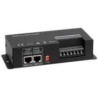 Controller DMX RF pentru iluminat LED RGB/RGBW, 32A, 12-24V DC, IP20