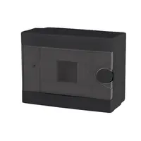 Plastic Box For Surface Mnt. 6 Way (2-6), Negru